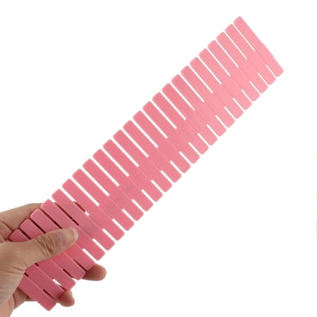 Household Plastic Adjustable Separator Long Diy Drawer Dividers