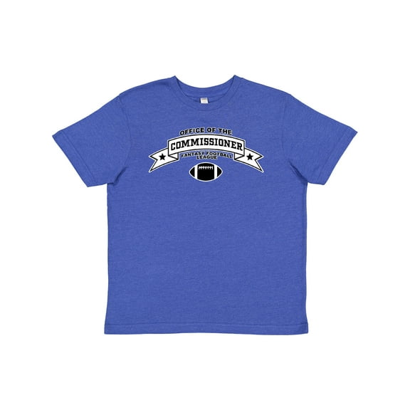 Inktastic Fantasy Football Office of the Commissioner Youth T-Shirt