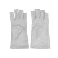 thumbnail image 1 of Half-Finger Gloves Skid Resistance Riding Protective Gloves for Woman Lady Female Gray, 1 of 8