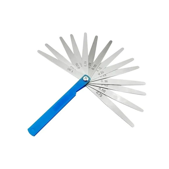 Measurement Height Limit Gauge Tools 17 Blade Thickness Tappet Valve Feeler Gauge Set Filler Measuring Ruler Tool ,Easy to Use
