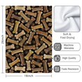 thumbnail image 3 of 2 Pcs Funny Kitchen Towels,Dog Bones and Dog Footprints Microfiber Dish Towels,Kitchen Tea Towels,Kitchen Towel Set (18" X 26"), 3 of 3