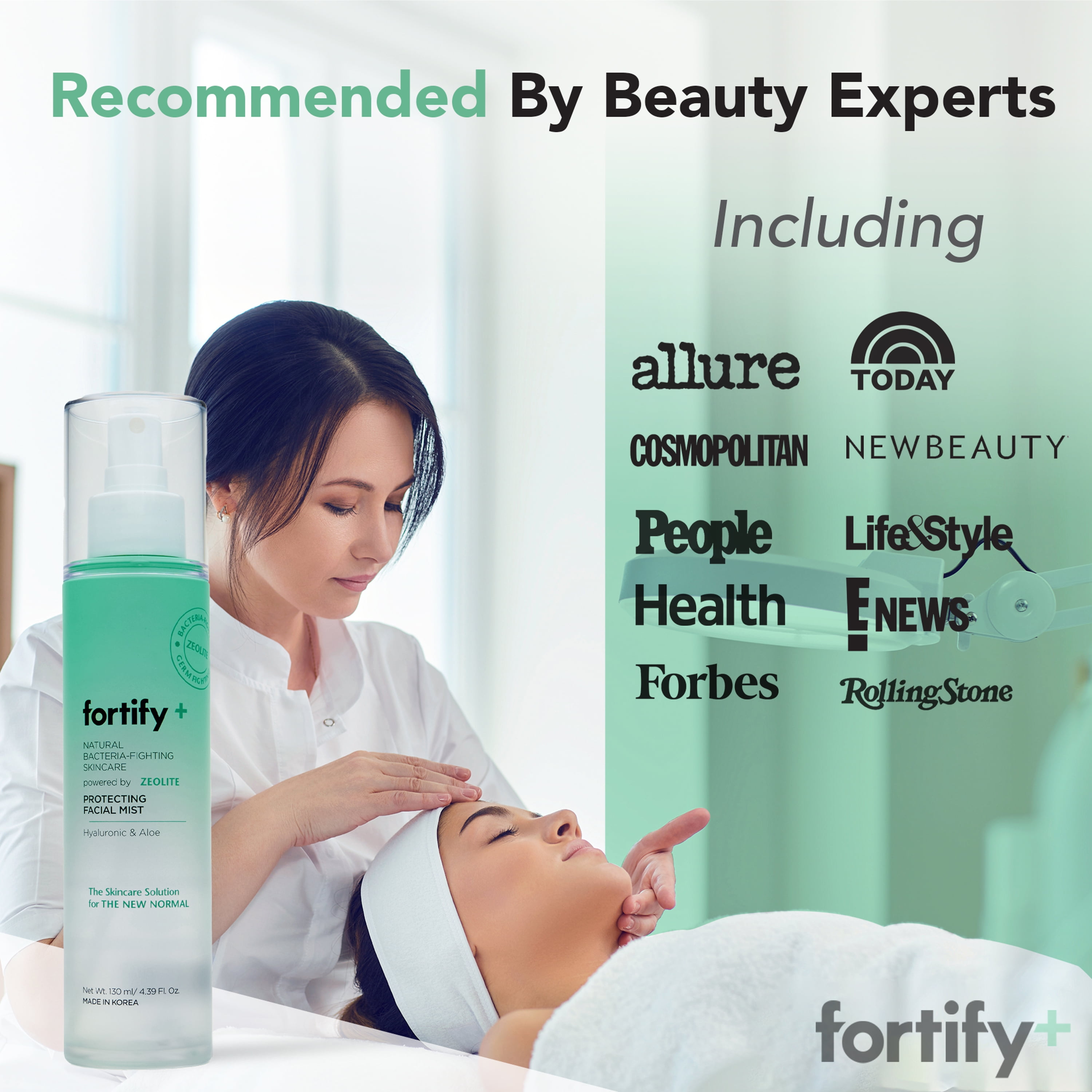 Fortify Facial Toner Mist, Setting Spray, 4.39 fl oz