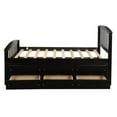 thumbnail image 4 of Harper & Bright Designs Captain's Bed Platform with 6 Drawers, Wood Twin Storage Daybed Frame, 4 of 8