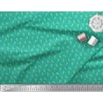 thumbnail image 3 of Soimoi Cotton Cambric Fabric Dot & Parrot Bird Print Fabric by Yard 56 Inch Wide, 3 of 3