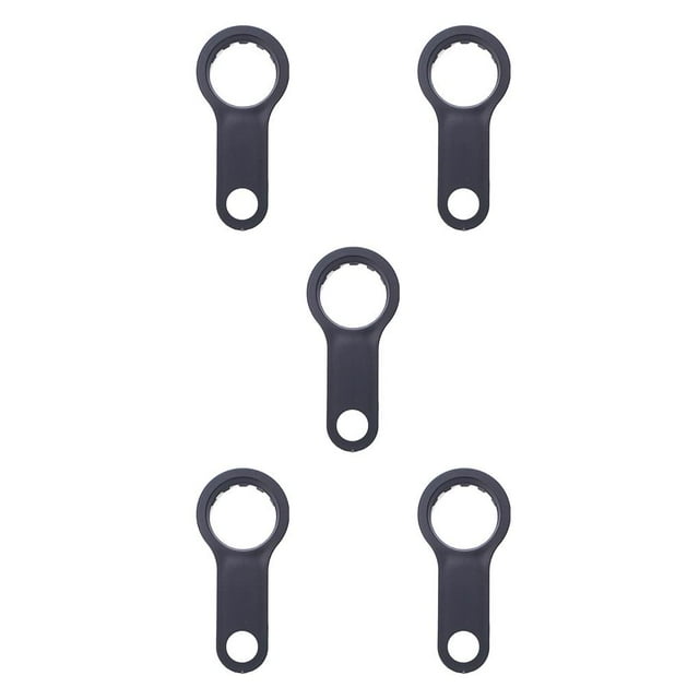 bedienty Front Fork Wrench Universal Mountain Bike Repair Tools Double Head Disassembly Wrench Front Fork Repair Tool 1 hole wrench 5Set