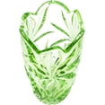 thumbnail image 2 of Bohemia Crystal AU52628 11" Flowers Vase 'Flora'. Lead-Free Crystal, Green, 2 of 2