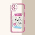 thumbnail image 1 of Funda de TPU suave de Corea para iPhone 14 11 Pro Max 13 12 Mini XR XS X 8 7 6 6S Plus SE 2020, funda trasera de silicona a prueba de golpes Fivean unisex, 1 of 2