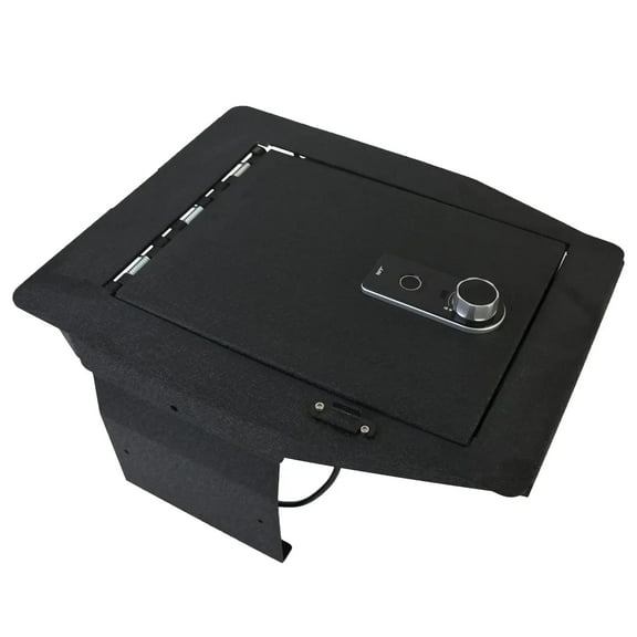 Console Safe Gun Safe for Car, WASAI Premium Console Gun Vault Compatible with 2015-2020 Ford F150,2017-2022 Ford 250/350/450 Super Duty, 2018-2024 Ford Expedition with Full Floor Console Model.