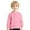 Pink, variant on Wdgfv Toddler Baby Boy Girl Pullover Sweatshirt Solid Color Crewneck Blouse Shirt Tops Warm Fall Winter Clothes Sky Blue 12-24 Months