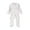 Z14-White, variant on Weebloom Bamboo Baby Clothes,Bamboo Footed Zipper Long Sleeve Sleeper Jumpsuit Pyjamas Baby Rompers Girl,18-24 Months