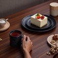 thumbnail image 5 of Onader 14OZ Coffee Mugs Set of 4, Stoneware Tea Cup Set with Handle, Premium Glaze Cups for Latte/Cocoa/Cappuccino, Dishwasher & Microwave Safe - Matte Black, 5 of 7