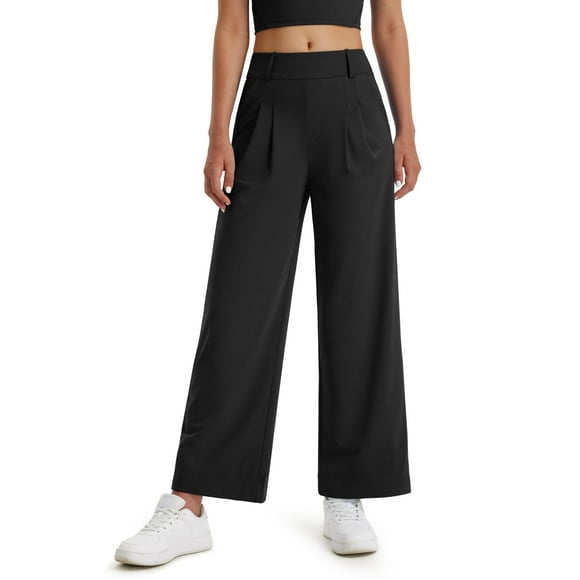 Pantalones anchos Libin Work Dress, pantalones deportivos casuales para mujer
