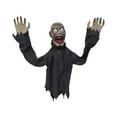 thumbnail image 3 of JJKBVCLO Halloween Decoration Outdoor Courtyard Logo Shaped Electronic Plug Sound Control Swinging Body Decoration Terrifying Skeleton Garden Prop Post, 3 of 5