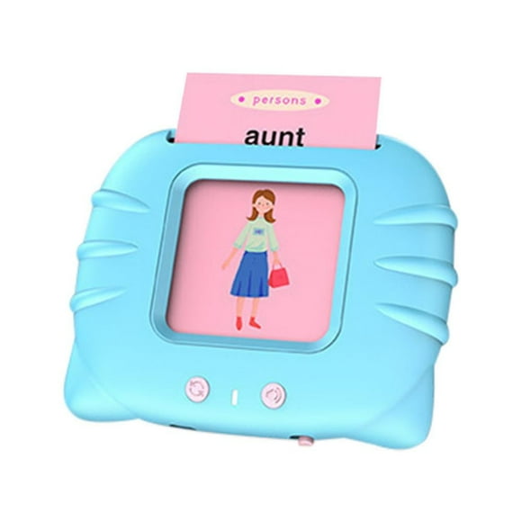 Educational Toys for 3 4 5 Year Talking Flash Cards Preschool Learning Resource Electronic Interactive Toy Audible Flashcards Learning Toys Christmas Birthday Gifts upgrade