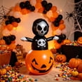 thumbnail image 7 of ICQOVD Halloween Inflatable Pumpkin Skull Light,Waterproof LED Halloween Decoration for Yard,Lawn,Garden,Porch and Outdoor Party Decor, 7 of 7