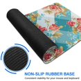thumbnail image 6 of Long Mouse Pads for Desk,Pioneer Flower Floral Print Pattern Desk Mats on Top Of Desks, Desk Mouse Pad Extra Large with 3mm Non-Slip Base and Stitched Edge for Gaming,Office,Work,Home 31.5"x11.8", 6 of 6