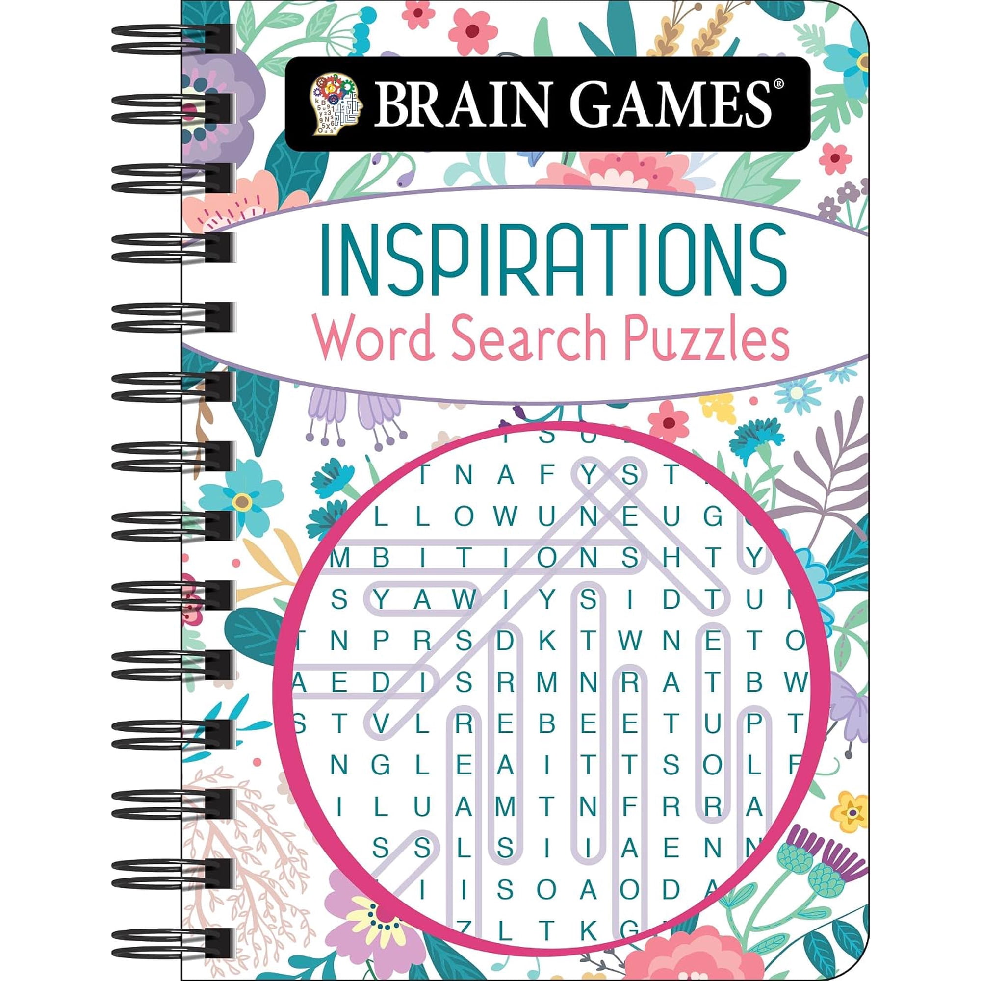 Brain Games - To Go Brain Games - To Go - Inspirations Word Search Puzzles, (Spiral-Bound)