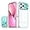 Blue, variant on Sliding Window Clear Resin Phone Case for iPhone X XS XR SE 8 7 Plus Max, Transparent Lens Protective Pop Back Cover, Shockproof and Drop-Proof Shell(Green,7/8 Plus)