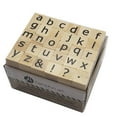 thumbnail image 4 of Hampton Art Miniature Alphabet Wood Stamp Set, 4 of 6