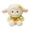 B, variant on LEFXSMR Sheep Plush Toys, Knitted Shawl Stuffed Animal Doll, Crochet Bow Lamb for Holiday Gifts