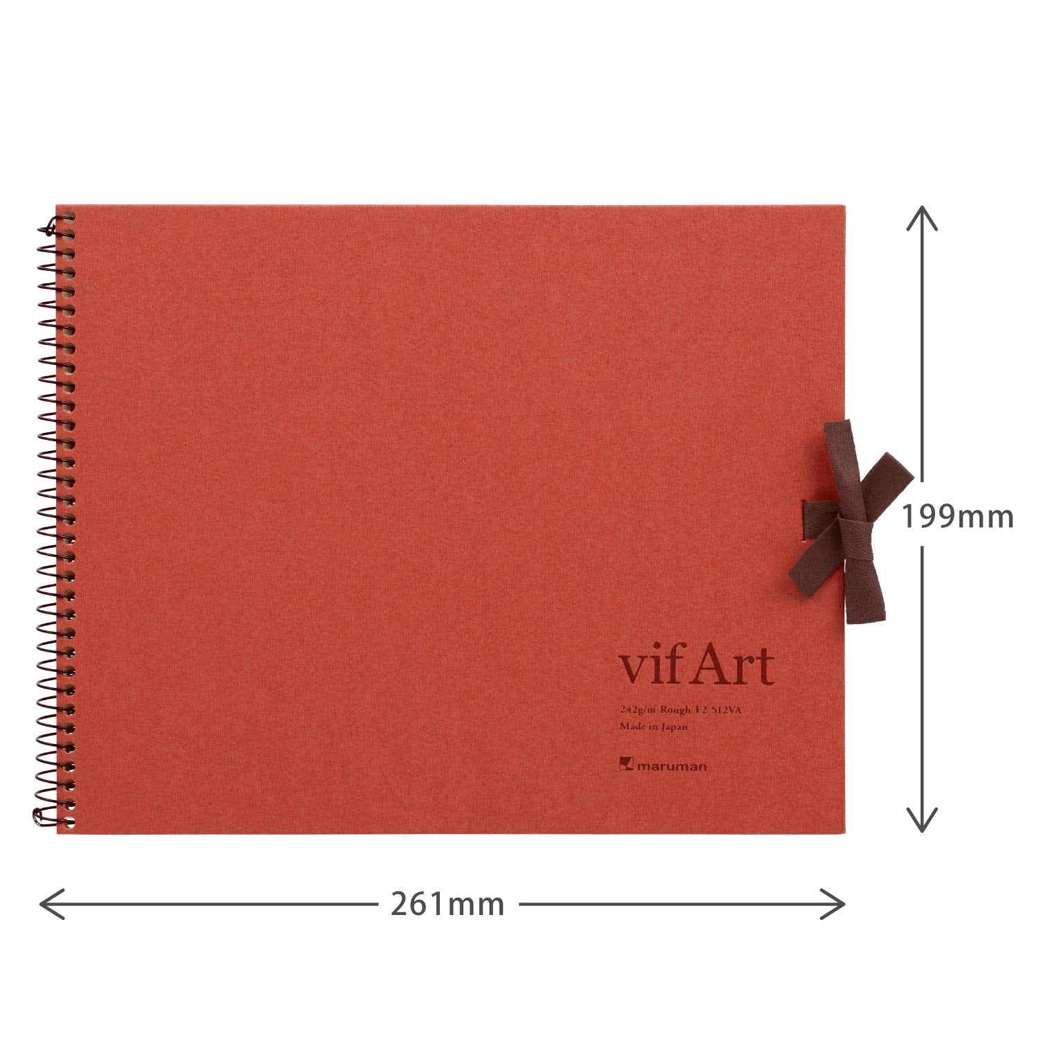 Maruman S12VA Sketchbook Vifart Watercolor Paper F2 Rough