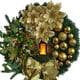 thumbnail image 2 of Guirnalda Artificial Invierno Plástico 30 Cm Navidad para Chimenea Puerta (oro 30 Cm), 2 of 9