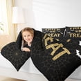 thumbnail image 4 of Feelyou Trick or Treat Queen Comforter Set, Halloween Bat Animal Bedding Sets, Teens Boys Girls Kids Reversible Bedding Comforter Set, Lightweight Room Decor, 3 Pieces, 4 of 8