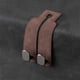 thumbnail image 4 of Ganchos de cuero para reposacabezas de asiento de coche | Organizador de asiento trasero ajustable | Construcción duradera de cuero y metal | Cartera | Bolsa | Soporte para teléfono | Ajuste, 4 of 4