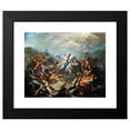 thumbnail image 2 of Giacomo Del Po 18x15 Black Modern Framed Museum Art Print Titled - Camillia at War from Virgil's Aeneid (1708-1710), 2 of 5