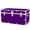 Purple, variant on Rhino Trunk & Case XXL Leather Embossed Vinyl Trunk, College, Home & Office Storage 36"x18"x18" (Purple)