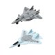 thumbnail image 5 of Modelo de caza de aleación, decoración de escritorio, juguete de avión para estantería, mesa, oficina. 2 piezas, 5 of 9