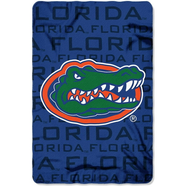 NCAA Florida Gators 40" x 60" Fleece Throw - Walmart.com ...