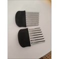 thumbnail image 1 of Potato Cutter / Stainless Steel Chip Slicer / Vegetable and Fruit Wavy Blade / Essential Kitchen Tool, 1 of 6