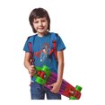 thumbnail image 4 of Playera Fan Army Superman Talla 8 pow manga corta azul turquesa, 4 of 4