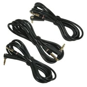 3-Pack Aux Audio Cable for Beats by Dr Dre Headphones Studio Solo HD Replacement