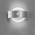 thumbnail image 2 of Lámpara de inducción de cuerpo humano con sensor de luz LED Iluminación de pared de dormitorio para pasillo de cabecera, Redonda, Blanco Scienceny HA006485-03, 2 of 7