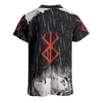 thumbnail image 4 of Camiseta Berserk para hombre, camisetas de algodón de verano, camisetas de colores sólidos, camisetas de cuello redondo, ropa para hombre, tallas grandes M a 6XL, 4 of 5