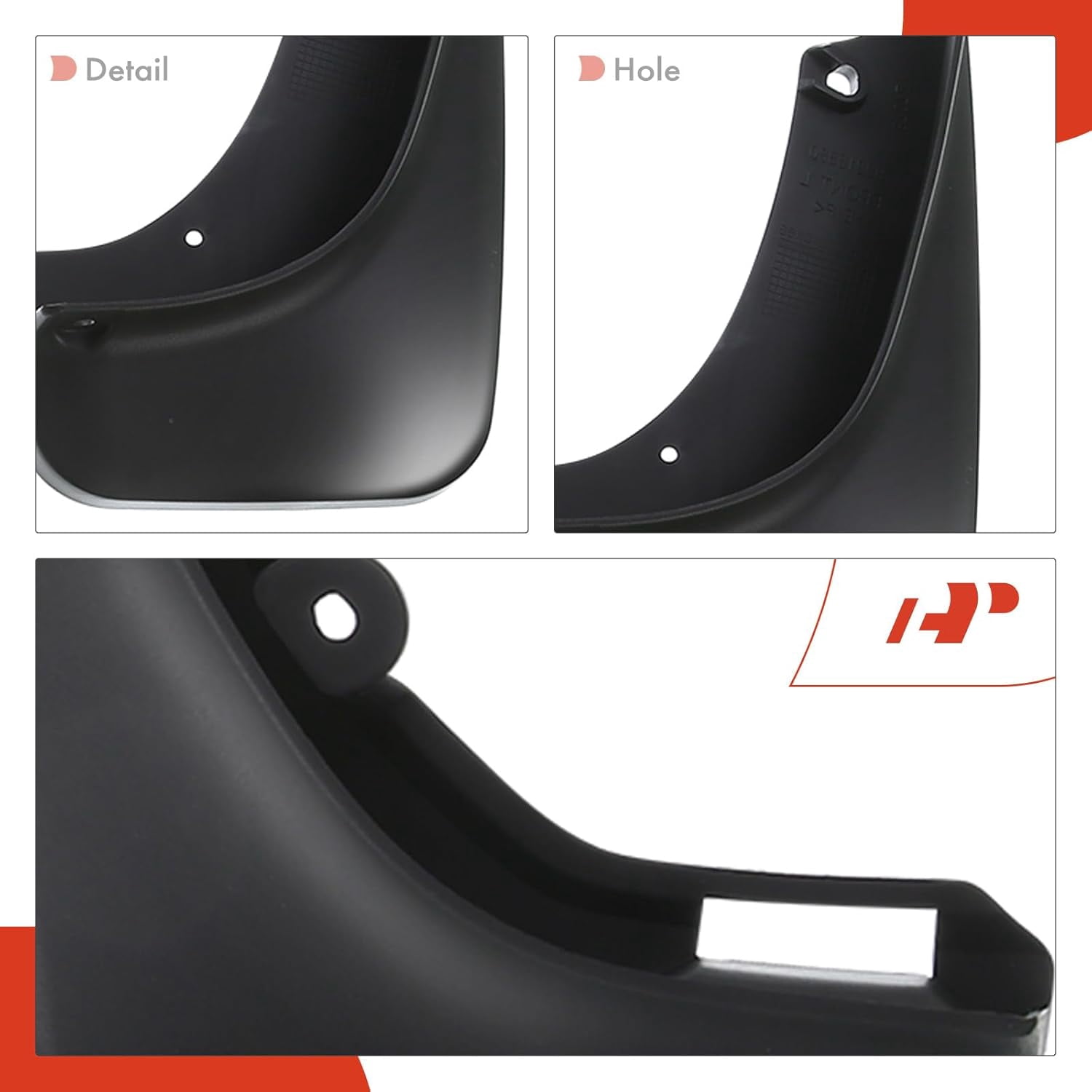 A-Premium Splash Guards Mud Flaps Mudguards Fender Compatible with Jeep Cherokee 2019 2020 Front and Rear 4-PC Set