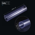 thumbnail image 2 of Unique Bargains 43mm ID 50mm OD 0.2m Transparent Blue PVC Rigid Round Pipe High Transparency, 2 of 6