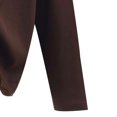 thumbnail image 4 of Yuyuzo Hauts de Pyjama pour Femmes Doublés en Molleton Col Roulé Couche de Base sous-Vêtements Thermiques en Molleton, 4 of 5