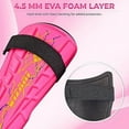 thumbnail image 3 of Vizari Zodiac Soccer Shin Guards with Ankle Protection for Kids, Youth, and Adults | Lightweight Protective Gear for Ages 3+ - PINK, S, 3 of 6