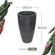 thumbnail image 3 of Ecobo Maceta Redonda Ecológica 89,9 cm Alto | Uso Interior/Exterior, Duradera, Versátil y Ligera | Diseño Contemporáneo, Artesanos Brasileños - Negro, 3 of 4