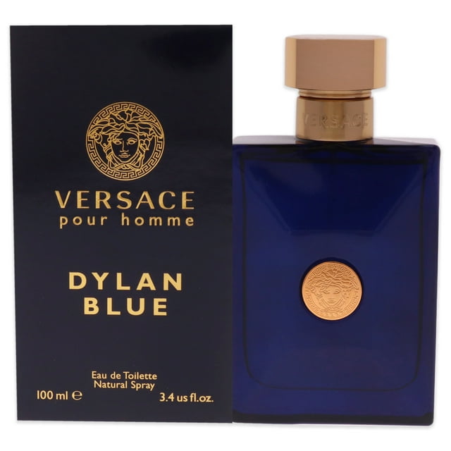 Dylan Blue de Versace para hombre - EDT en spray de 3,4 oz Versace Versace Dylan Blue Aerosol EDT Caballero 3.4oz