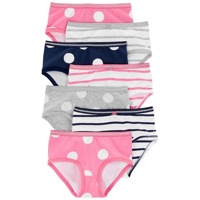 Paquete De 7 Calzoncillos Carters Niñas