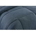 thumbnail image 5 of Messy Bed Washed Cotton Comforter Mini Set, Full/Queen, Blue, 5 of 6