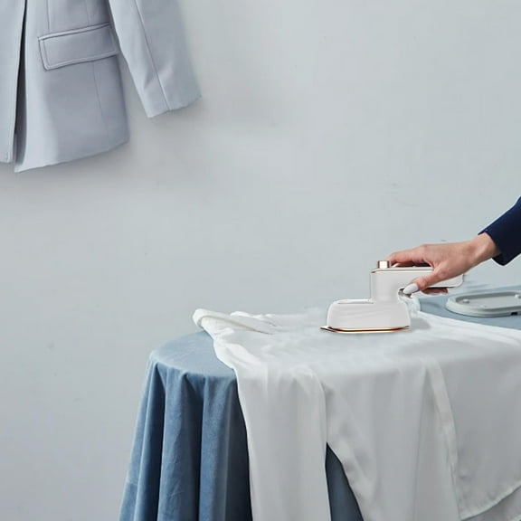 Iumwxz Upgrade Portable Mini Ironing Machine- 180 Degree Rotatable Handheld Steam Iron- Foldable Travel Garment For Fabric Clothes-Good For Home And Travel iron mini iron 4.53in