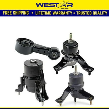 Fits 2005-2007 Toyota Avalon 3.5L AUTO Motor & Trans Mount Set 4pcs : A4239HY, A62036HY, A62078, A4207