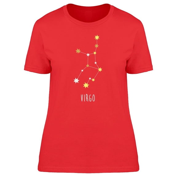 Cosmic Stars Virgo Tee Women's -Image by Shutterstock