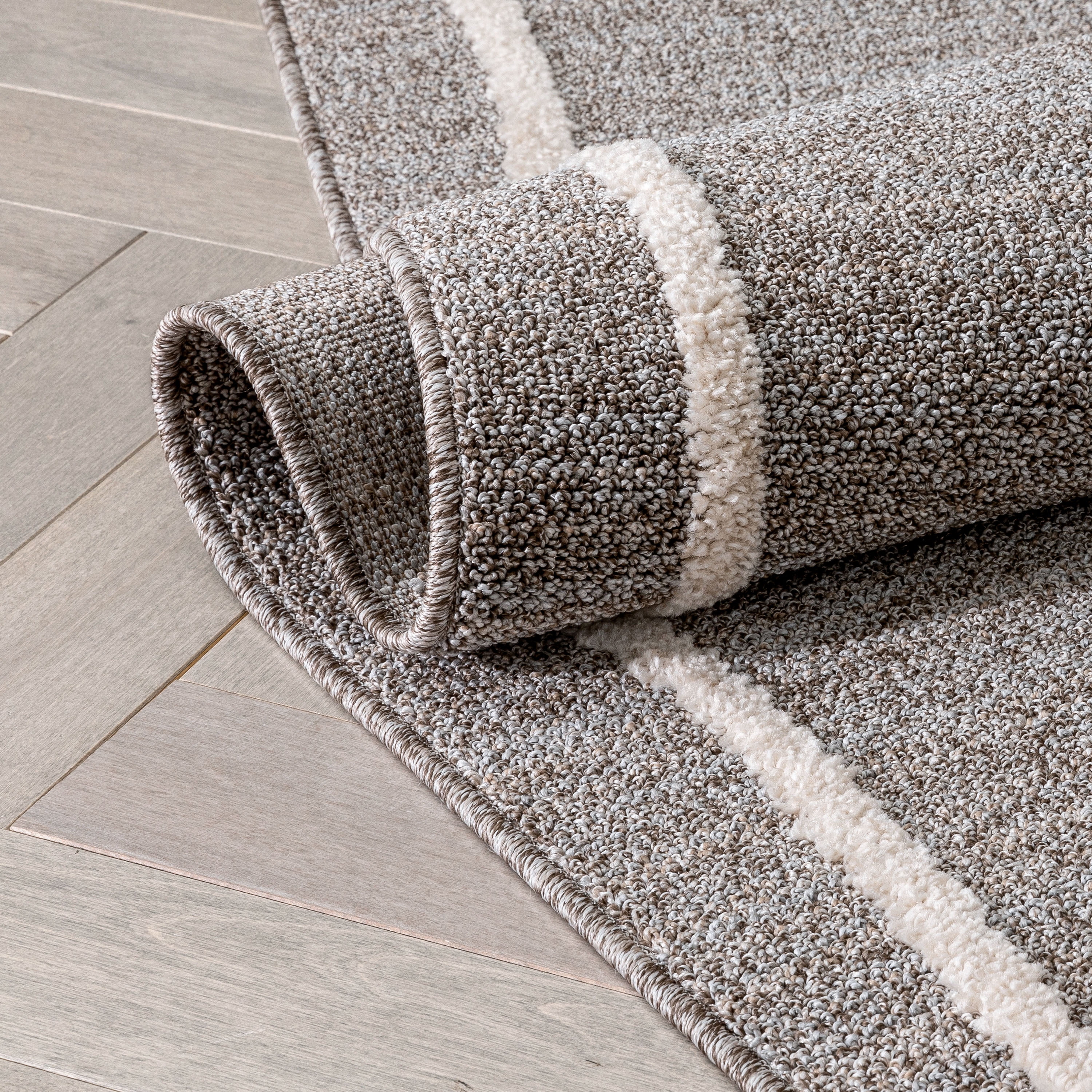 Well Woven Harlow Cora Moroccan Lattice Trellis Taupe 5'3" x 7'3" Area Rug