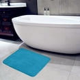 thumbnail image 3 of 3 PCS Coral velvet memory cotton mat bathroom absorbent non-slip carpet 3 pcs/set(15"×16.5" 15.7"×19.7" 19.7"×31.8",Light blue), 3 of 3